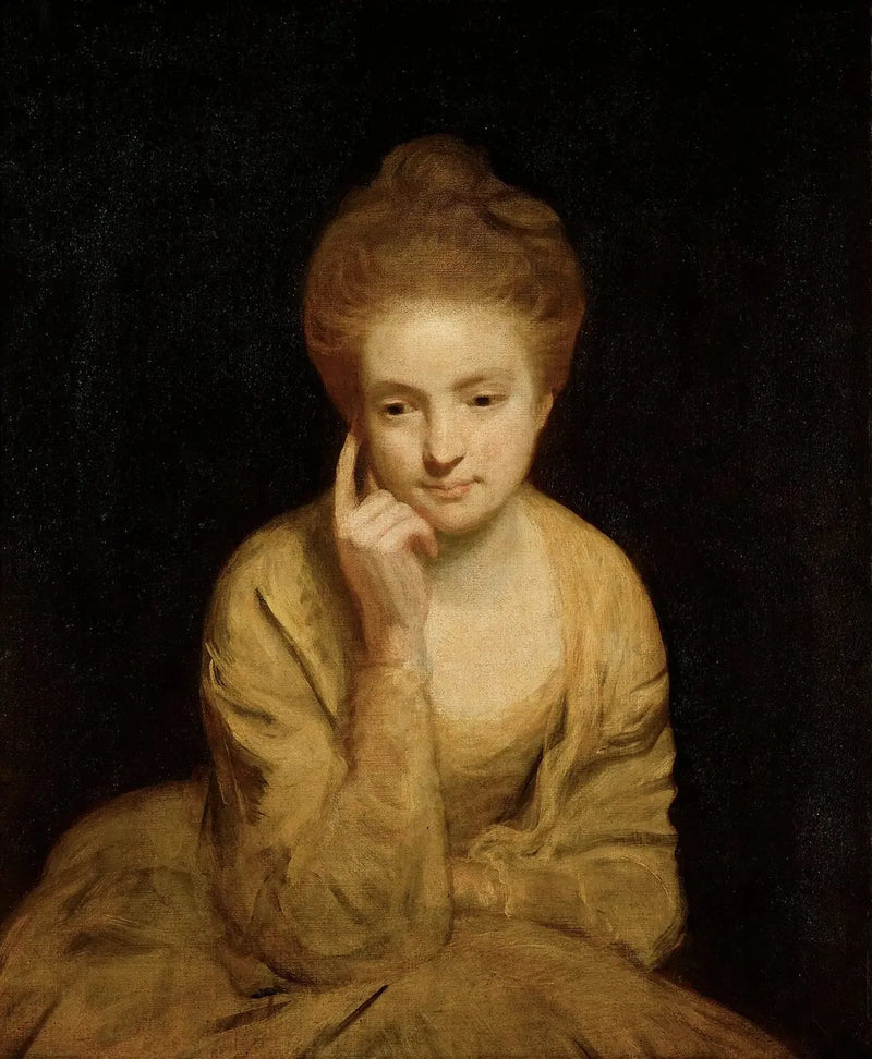 Retrato de uma jovem mulher - Joshua Reynolds