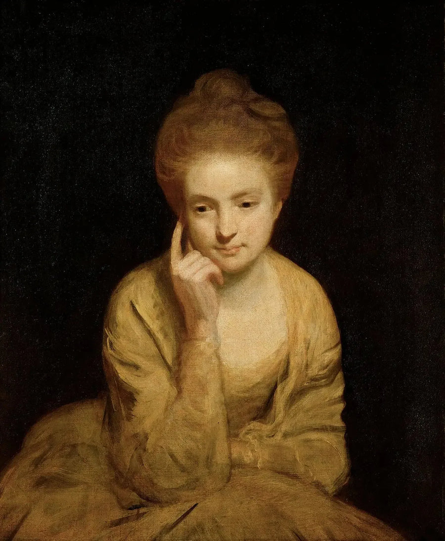 Retrato de uma jovem mulher - Joshua Reynolds