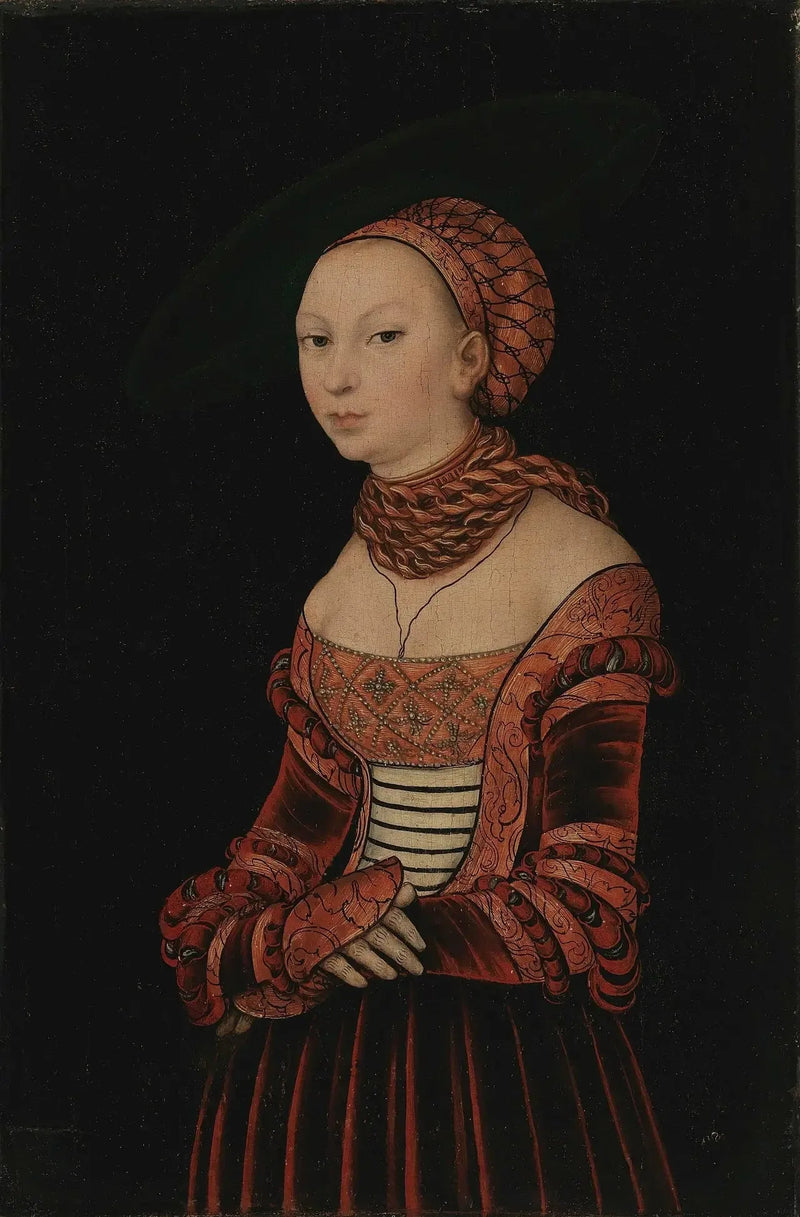 Retrato de uma jovem mulher - Lucas Cranach, o Velho