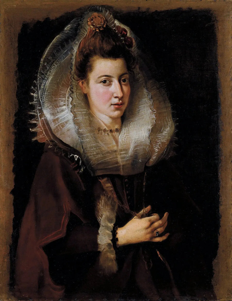 Retrato de uma jovem mulher - Peter Paul Rubens
