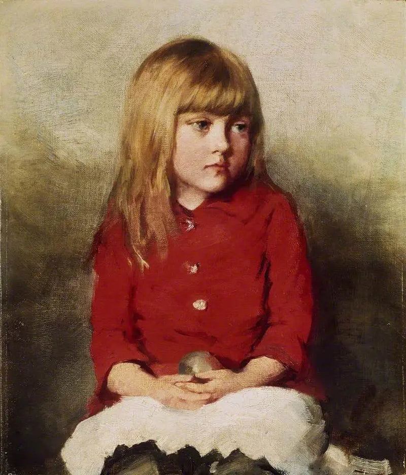 Retrato de uma jovem garota - John Everett Millais