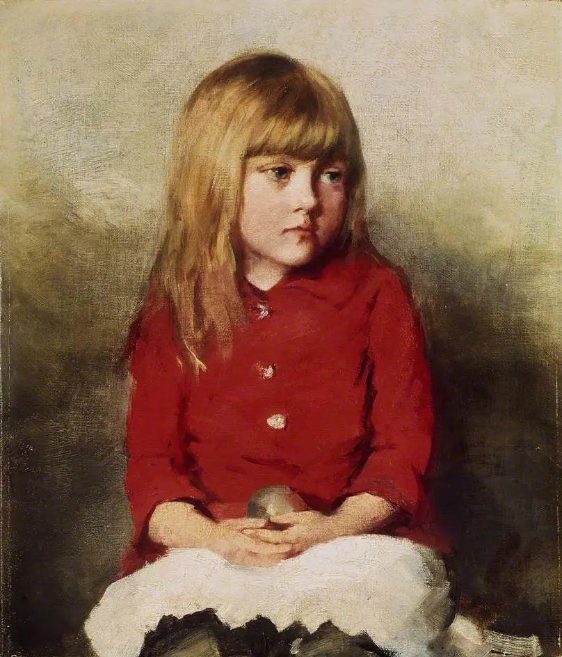 Retrato de uma jovem garota - John Everett Millais