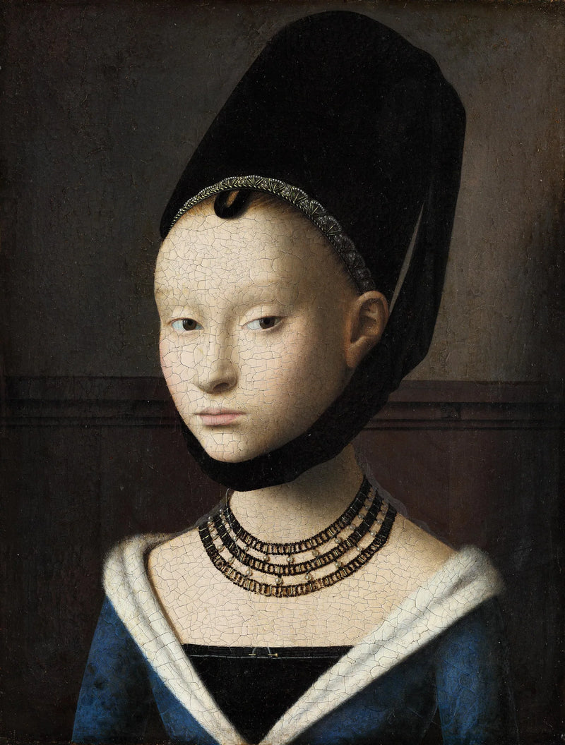 Retrato de uma jovem garota - Petrus Christus