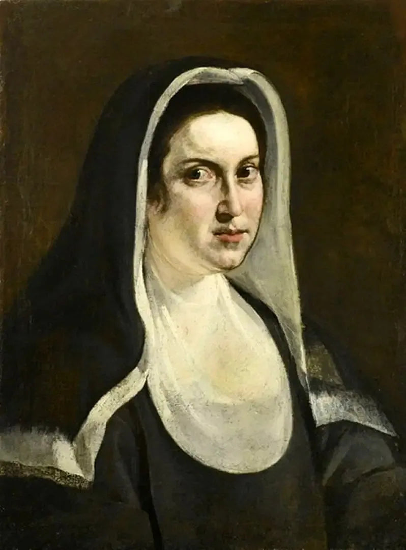 Retrato de uma freira - Artemisia Gentileschi