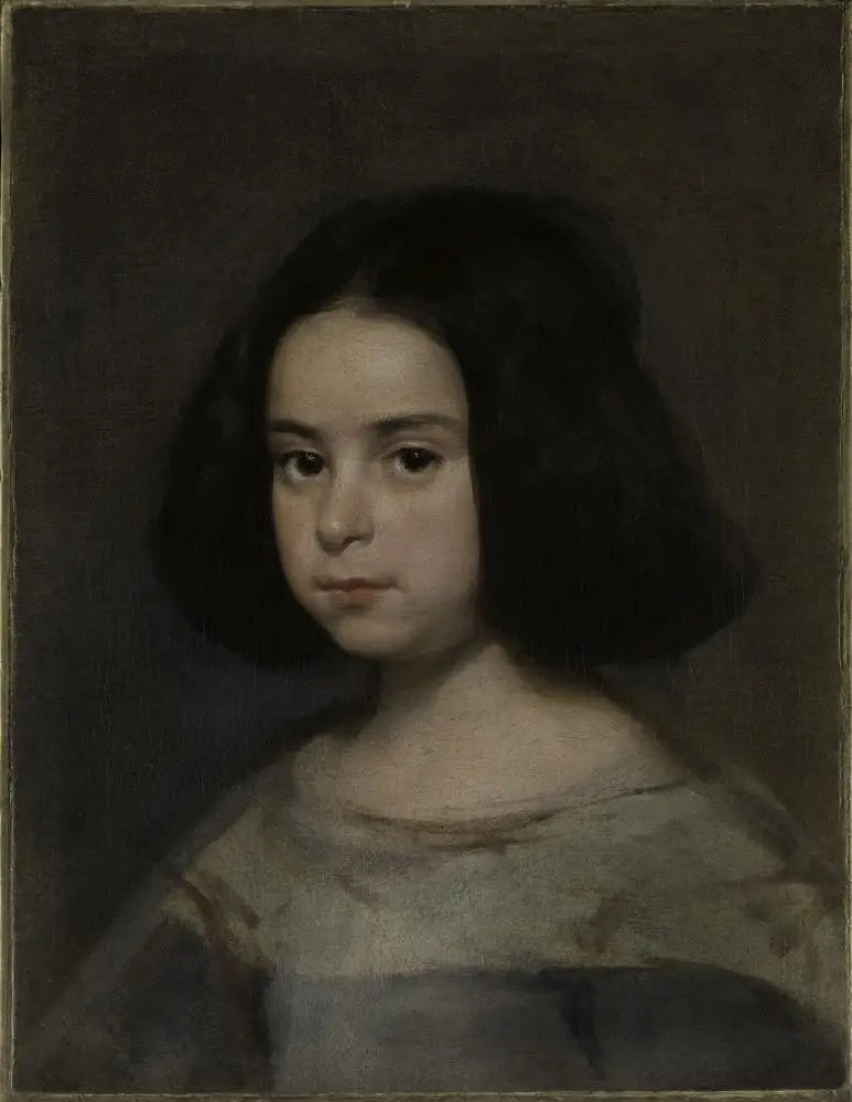 Retrato de uma menina pequena - Diego Velázquez