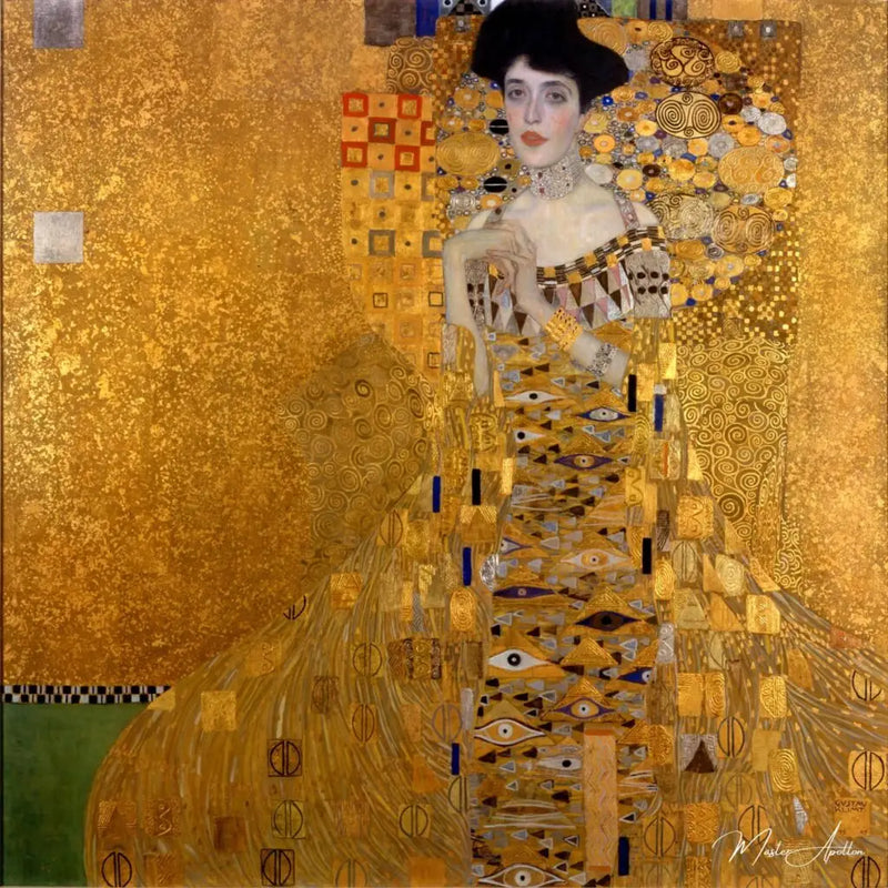 Retrato de Adèle Bloch-Bauer I - Gustav Klimt