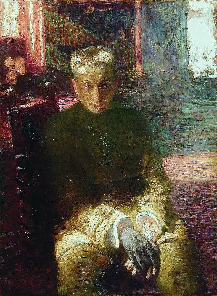Retrato de Alexandre Kerenski - Ilya Repin