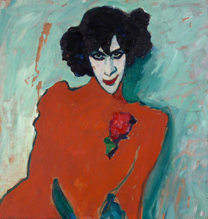 Retrato de Alexandre Sakharoff - Alexej von Jawlensky