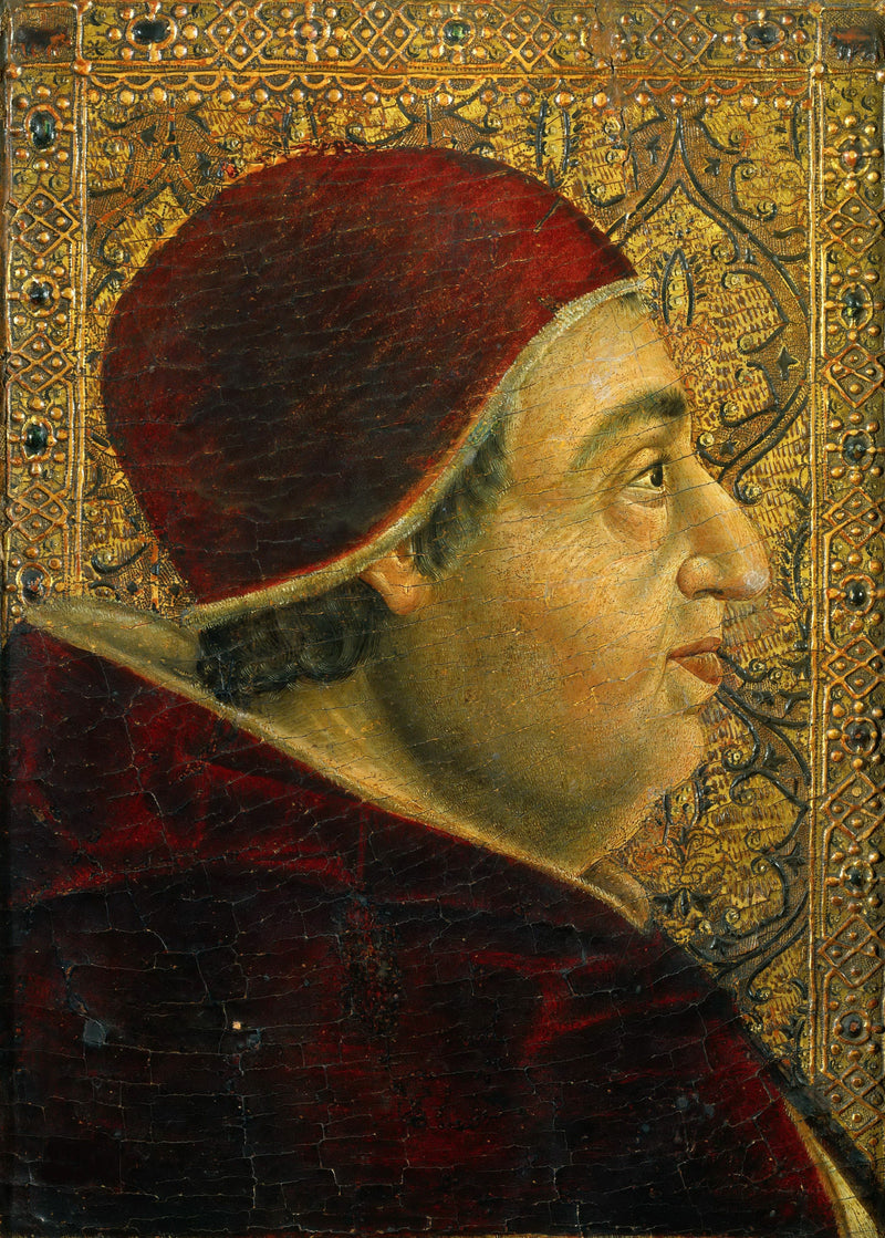 Retrato de Alexandre VI (Borgia, 1492-1503) - Pedro Berruguete