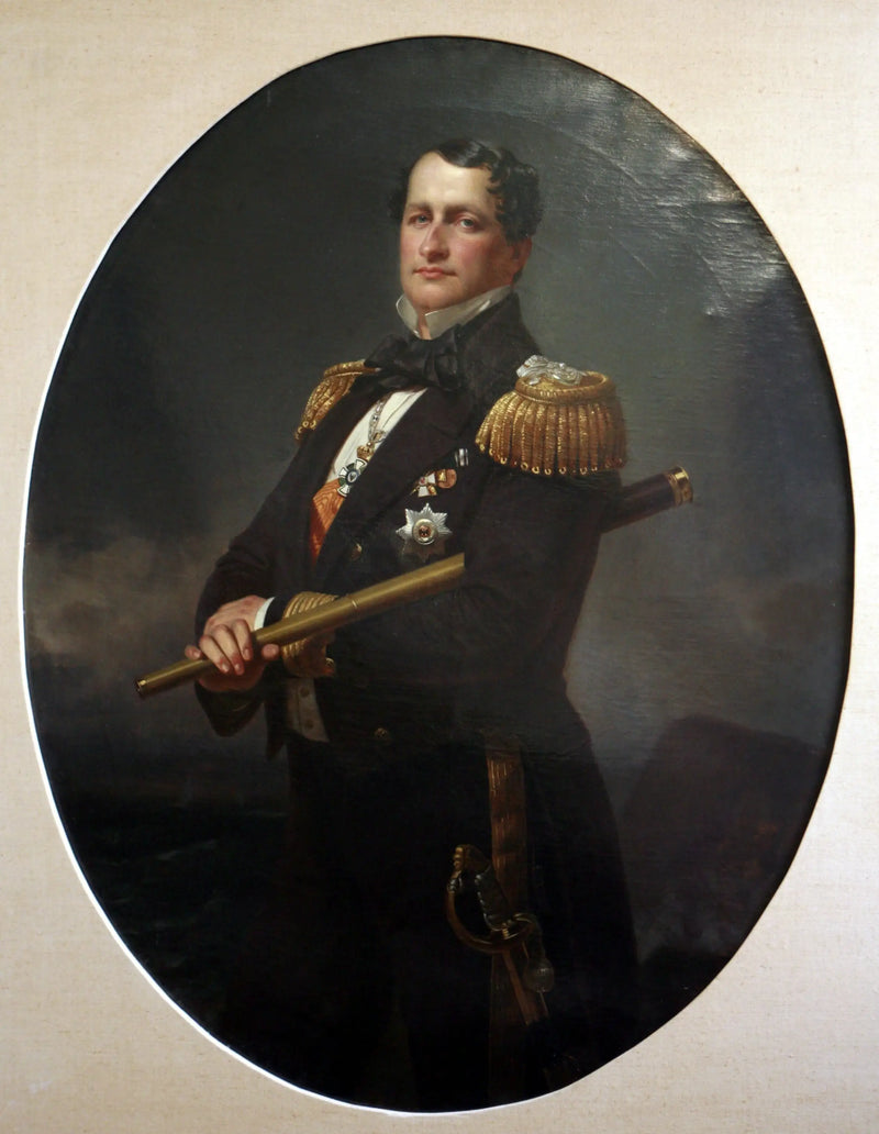 Retrato de almirante - Franz Xaver Winterhalter