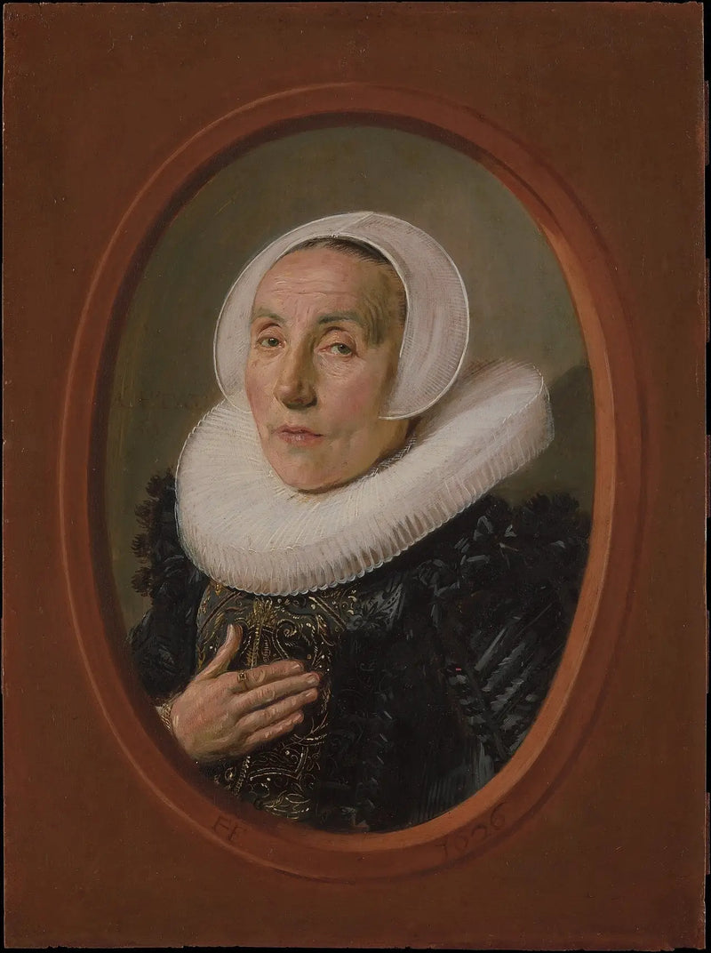 Retrato de Anna van der Aar (1576/77, cerca de 1626) - Frans Hals