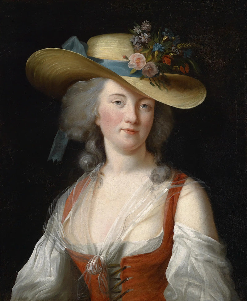Retrato de Anne Catherine Le Preudhomme de Châtenoy, condessa de Verdun - Élisabeth Vigée Le Brun