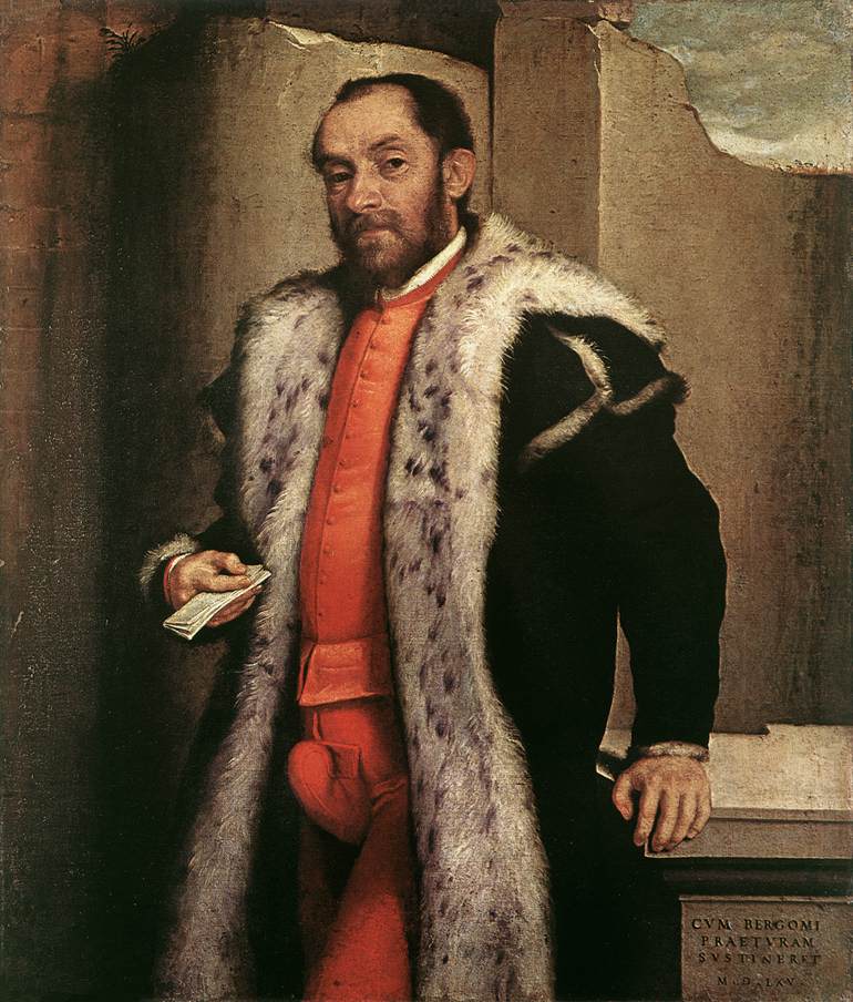 Retrato de Antonio Navagero - Giovanni Battista Moroni