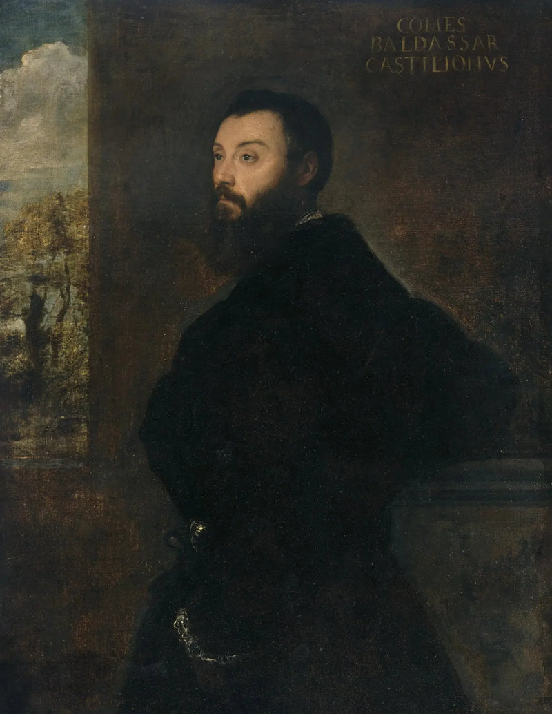 Retrato de Baldassare Castiglione - Titian