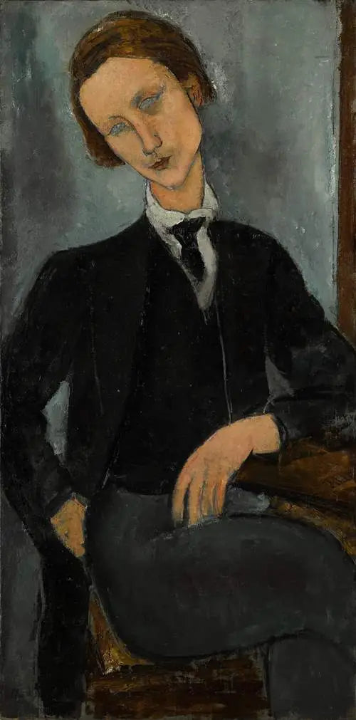 Retrato de Baranowski - Amedeo Modigliani