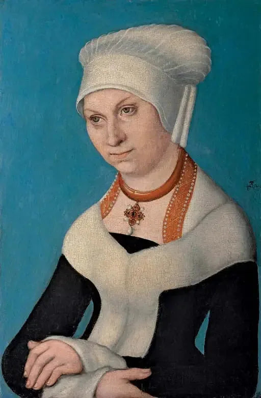 Retrato de Barbara, duquesa de Saxe (1471-1539) - Lucas Cranach, o Velho