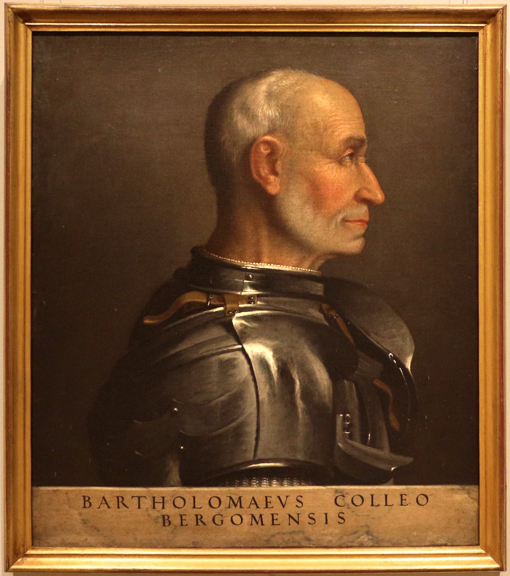 portrait de Bartolomeo Colleoni - Giovanni Battista Moroni - Alpha Reproduction