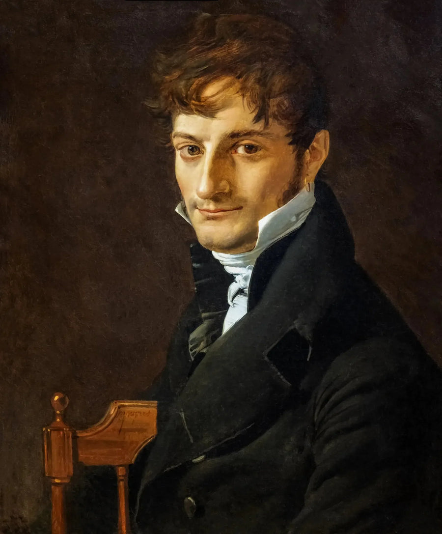 Retrato de Belvèze-Foulon - Jean-Auguste-Dominique Ingres