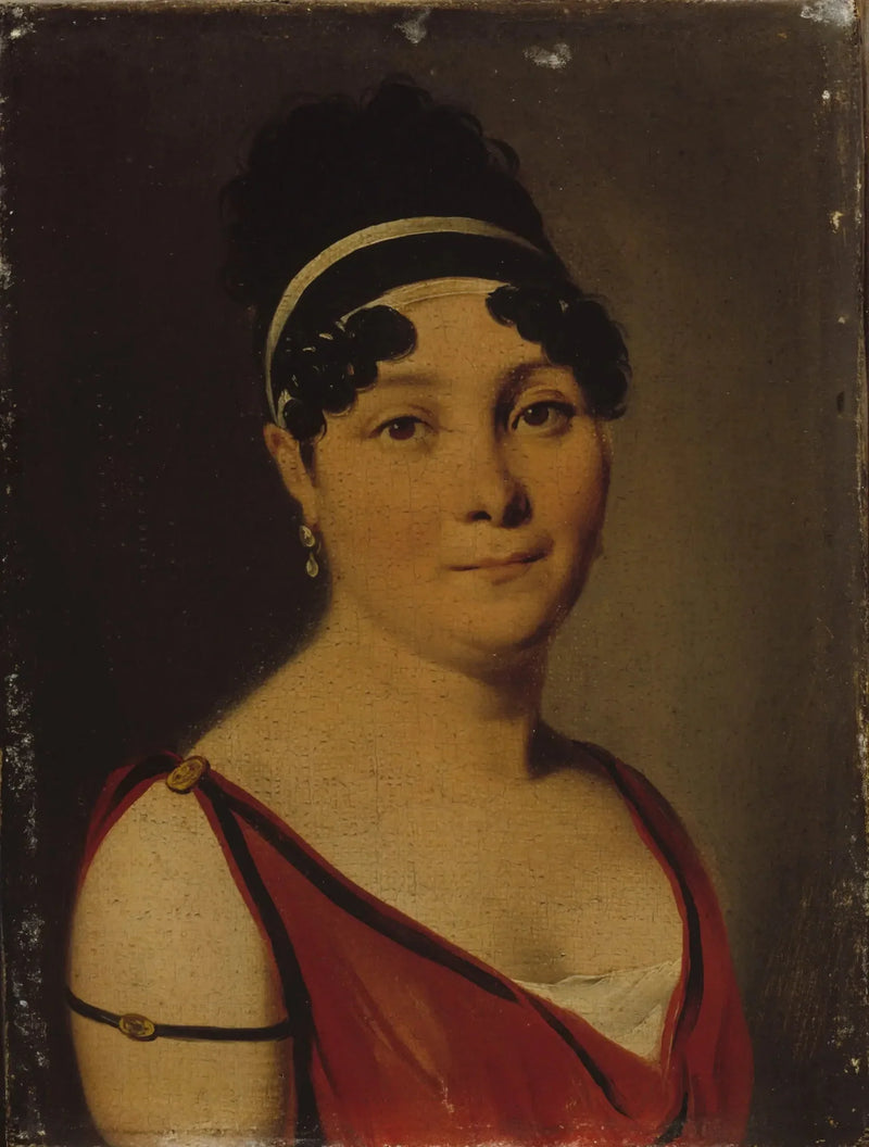 Retrato de Caroline Branchu (1780-1850), cantora - Louis-Léopold Boilly