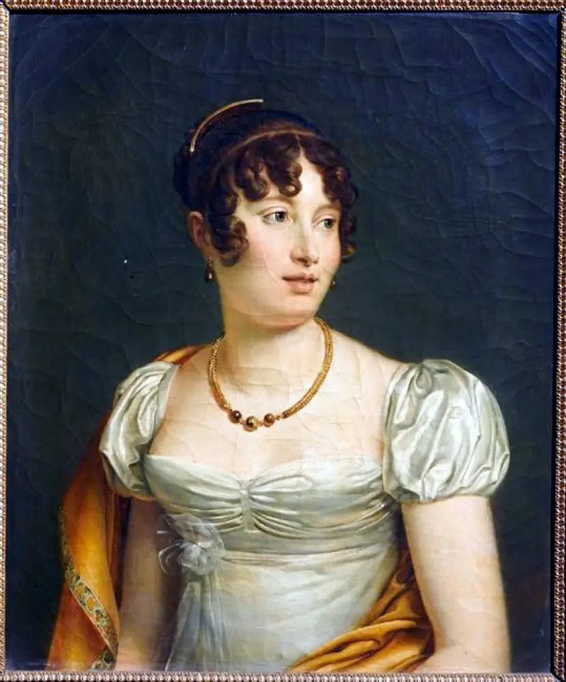 Retrato de Caroline Murat (1782-1839), rainha de Nápoles - François Gérard