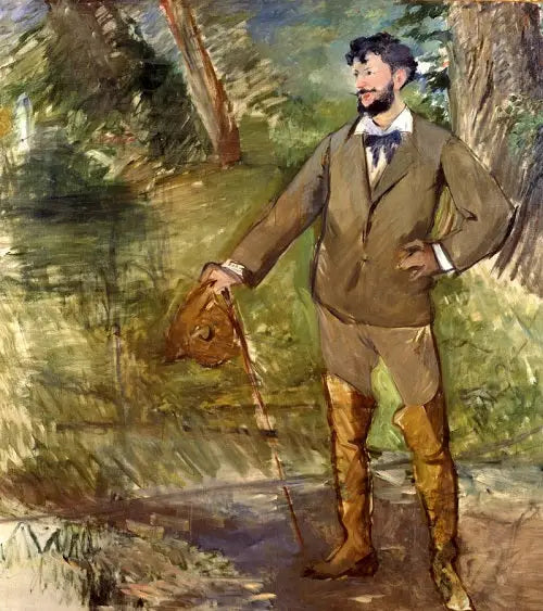 Retrato de Carolus-Duran - Édouard Manet
