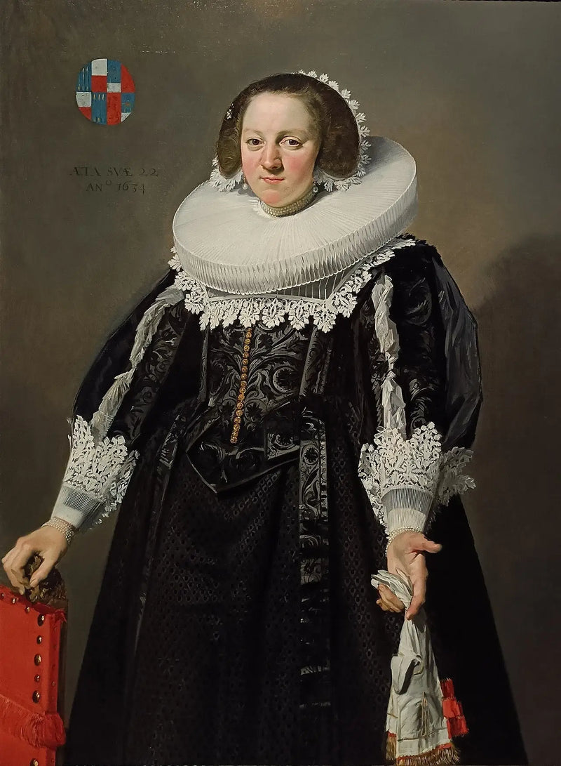 Retrato de Catharina Brugman - Frans Hals