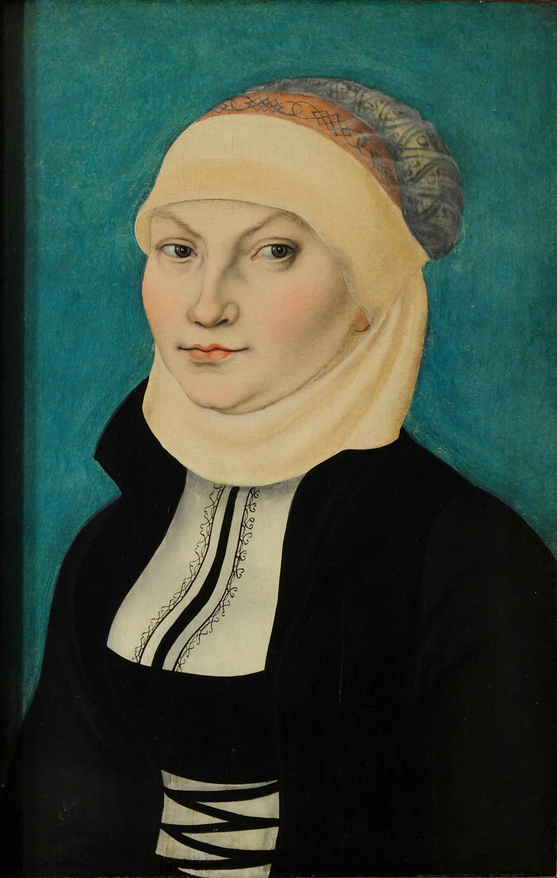 Retrato de Catarina de Bora - Lucas Cranach, o Velho