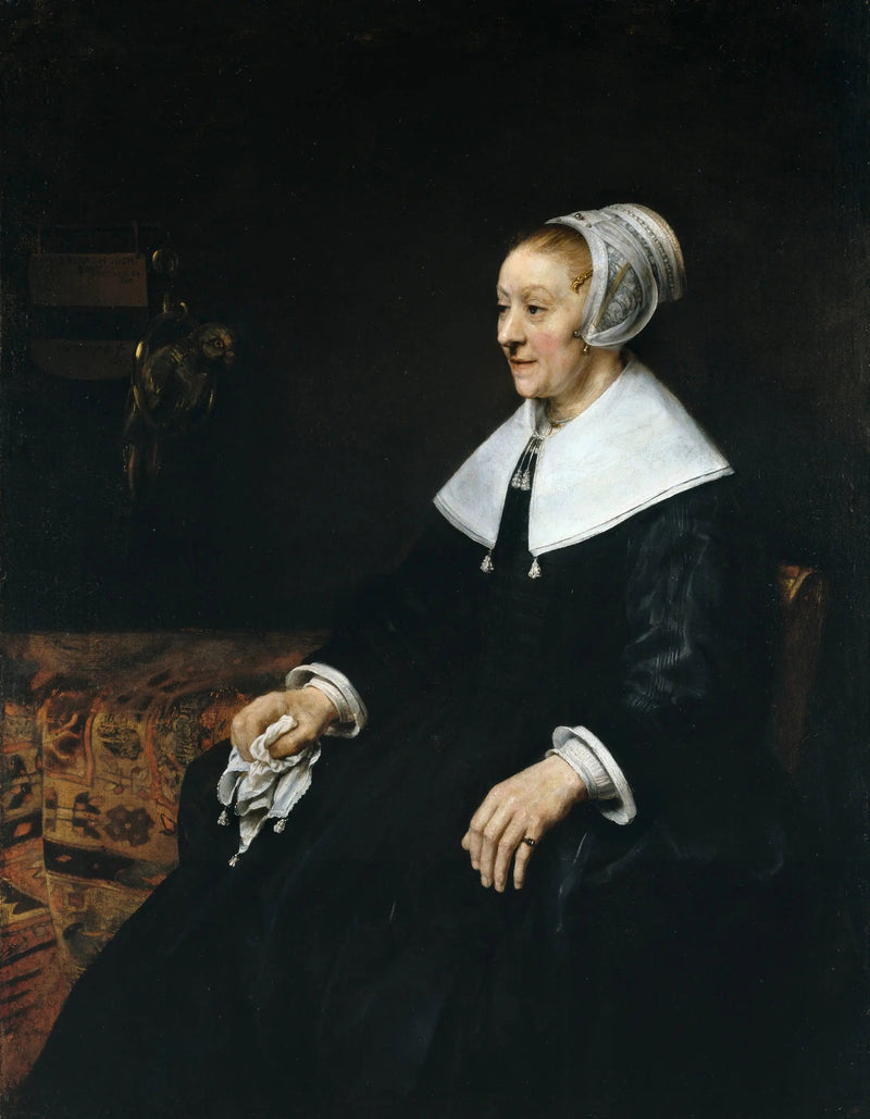 retrato de Catrina Hoogsaet - Rembrandt