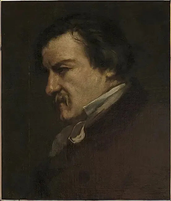 Retrato de Champfleury - Gustave Courbet
