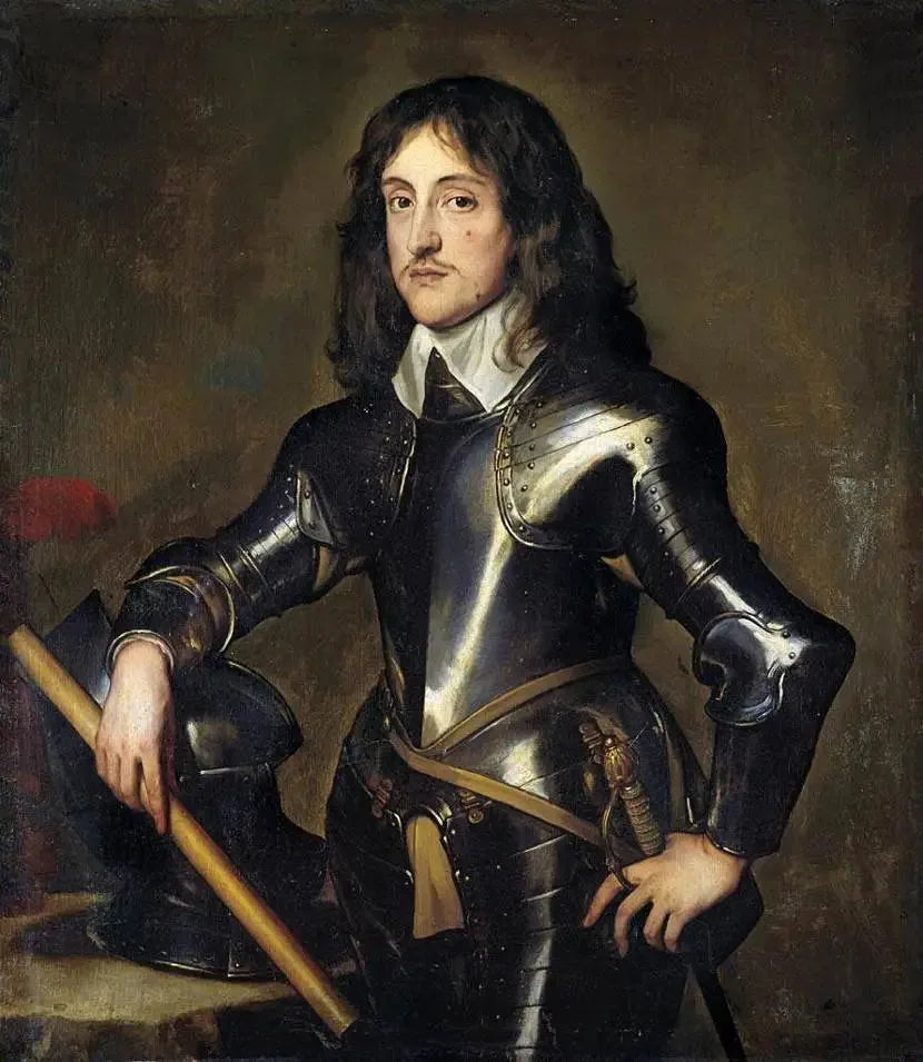 Retrato de Carlos I Luís, eleitor palatino - Antoine van Dyck