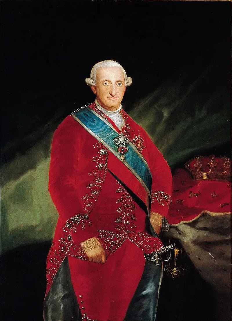 Retrato de Carlos IV da Espanha - Francisco de Goya