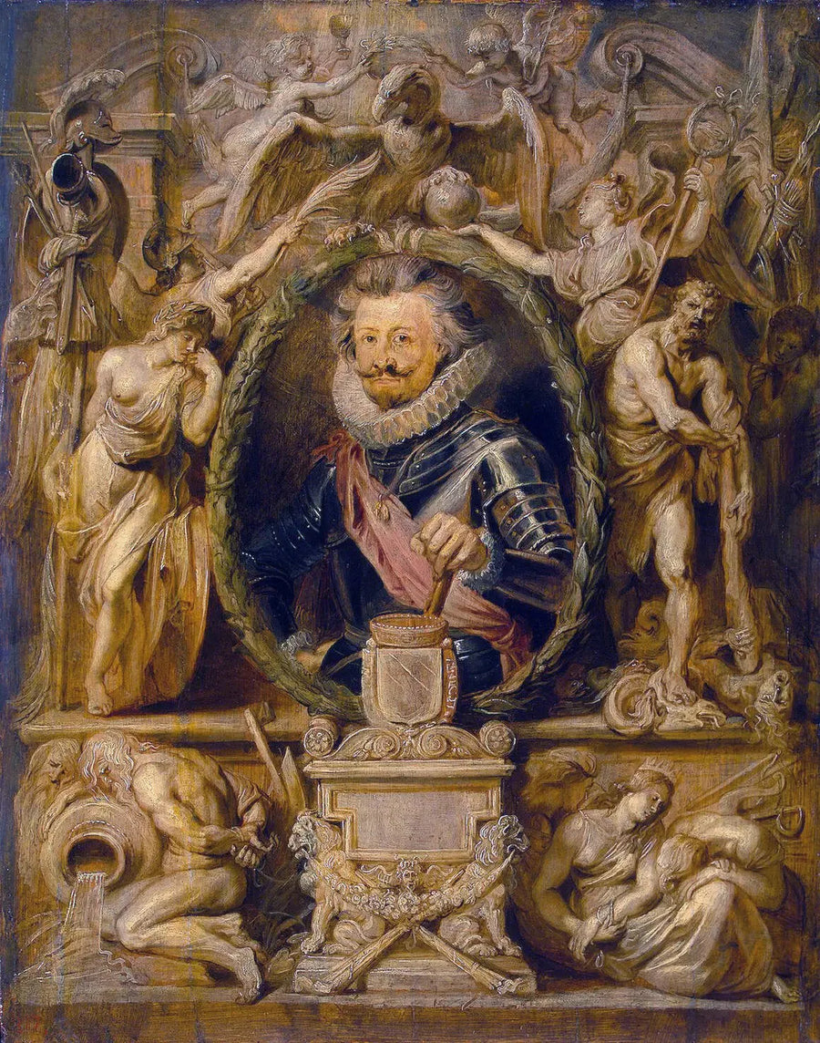 Retrato de Charles de Longueval - Peter Paul Rubens
