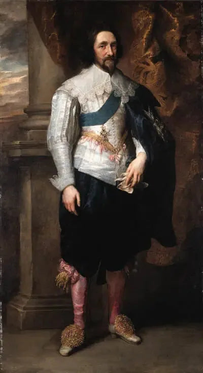 Retrato de Charles, marquês de Vieuville - Antoine van Dyck