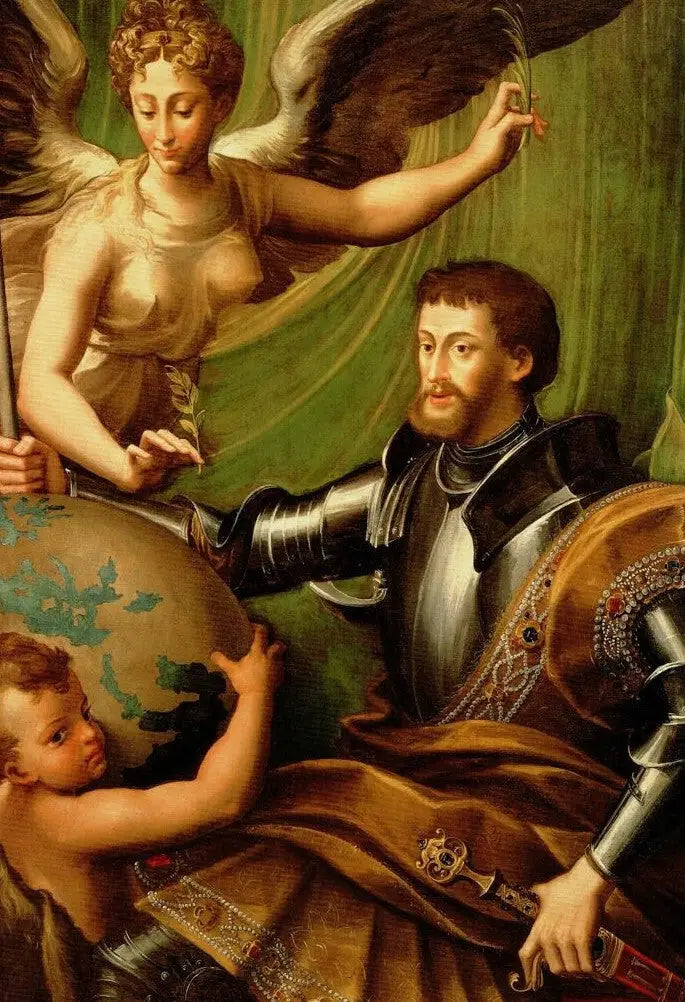Retrato de Carlos V - Parmigianino