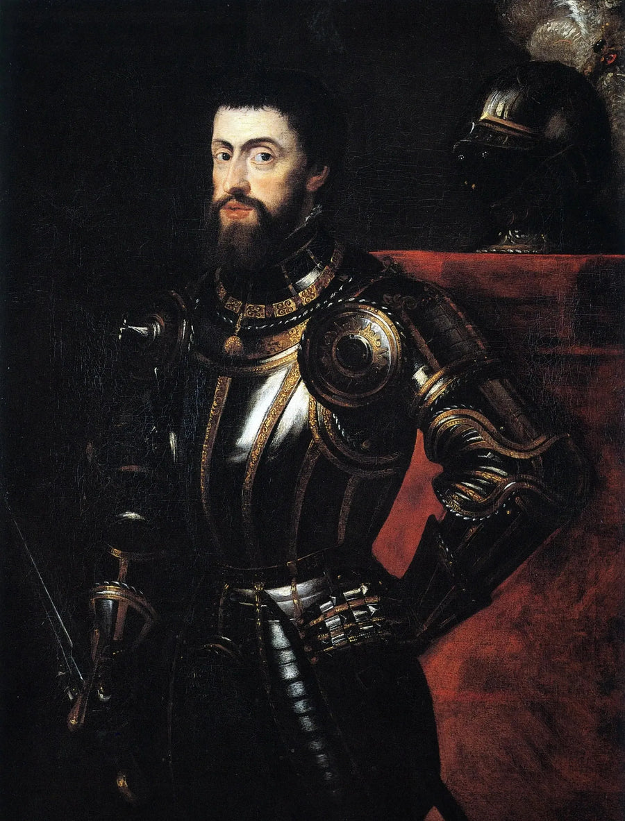Retrato de Carlos V - Peter Paul Rubens