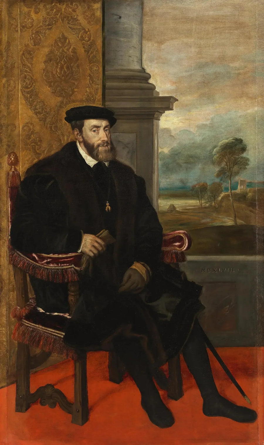 Retrato de Carlos V - Titian