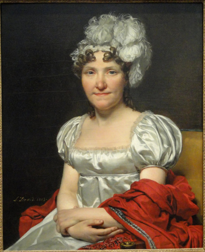 Retrato de Charlotte David - Jacques-Louis David