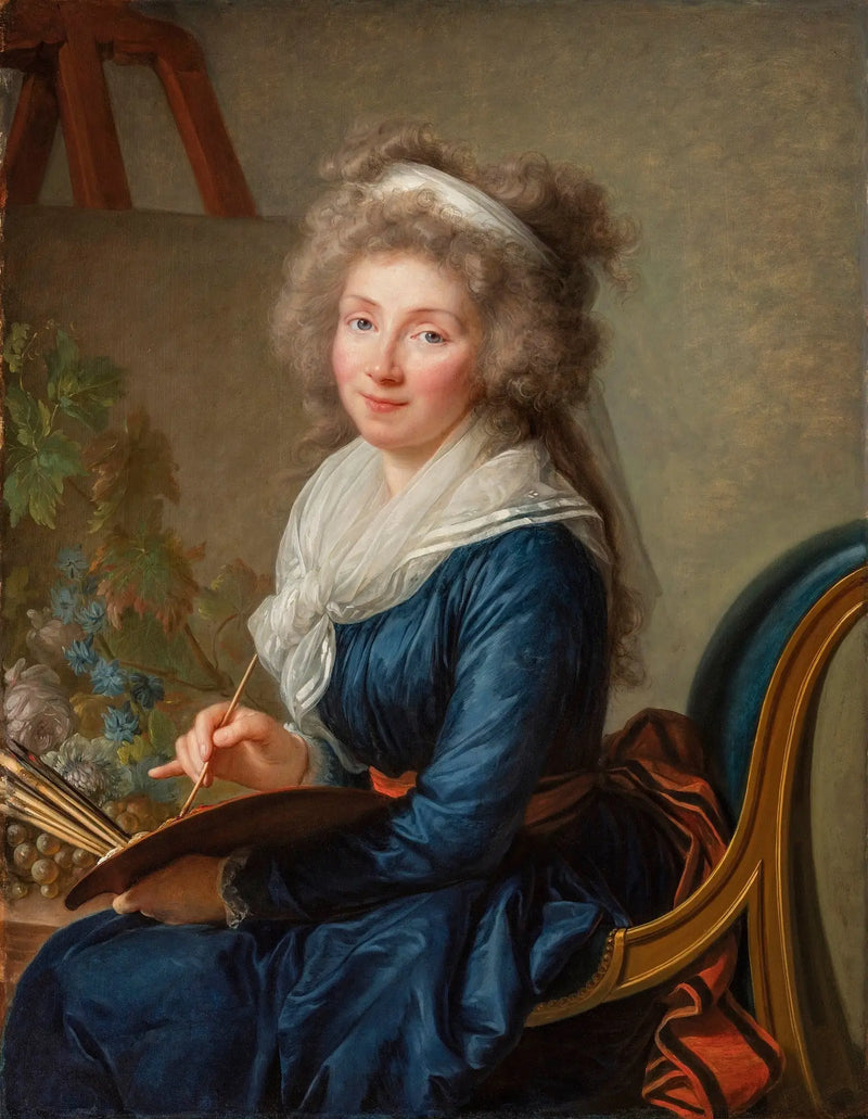 Retrato de Charlotte Eustache Sophie de Fuligny Damas, marquesa de Grollier - Élisabeth Vigée Le Brun