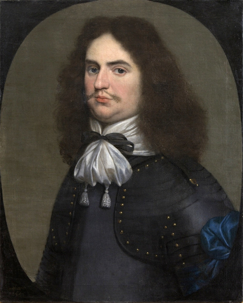 Retrato de Christoph Delphicus zu Dohna (1628-1688). - Gerrit van Honthorst