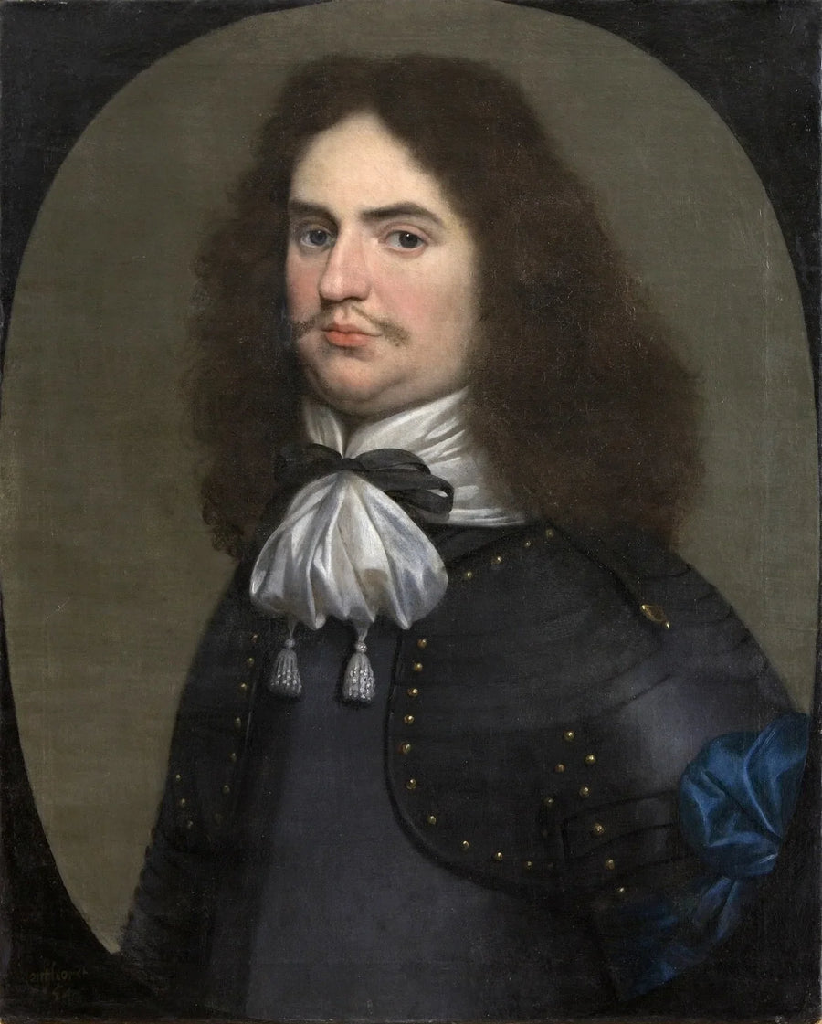 Retrato de Christoph Delphicus zu Dohna (1628-1688). - Gerrit van Honthorst