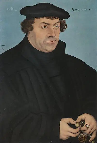 Retrato de Christoph Ering - Lucas Cranach, o Velho