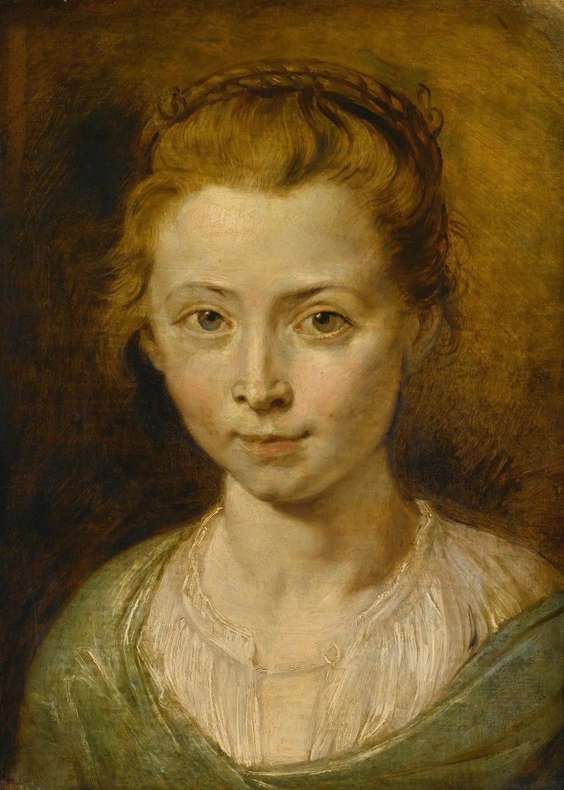 Retrato de Clara Serena Rubens, filha do artista - Peter Paul Rubens