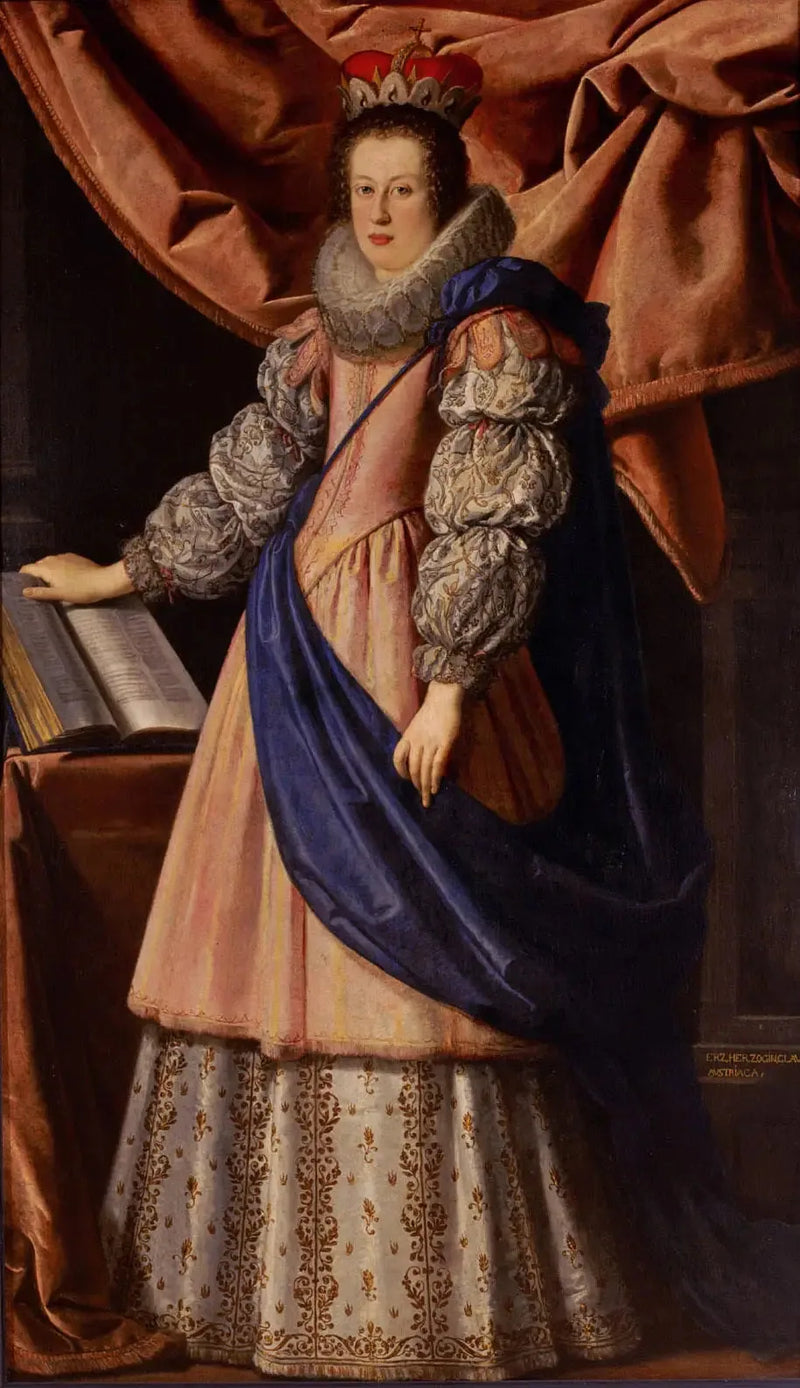 Retrato de Claudia de' Médicis - Lorenzo Lippi