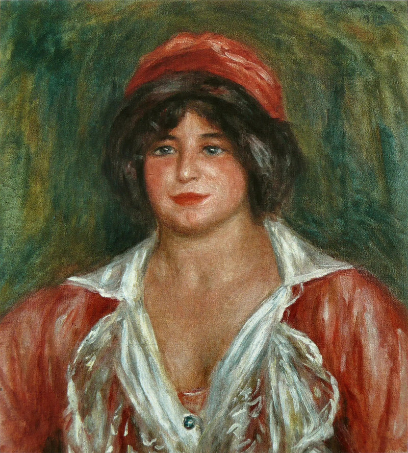Retrato de Colonna Romano - Pierre-Auguste Renoir