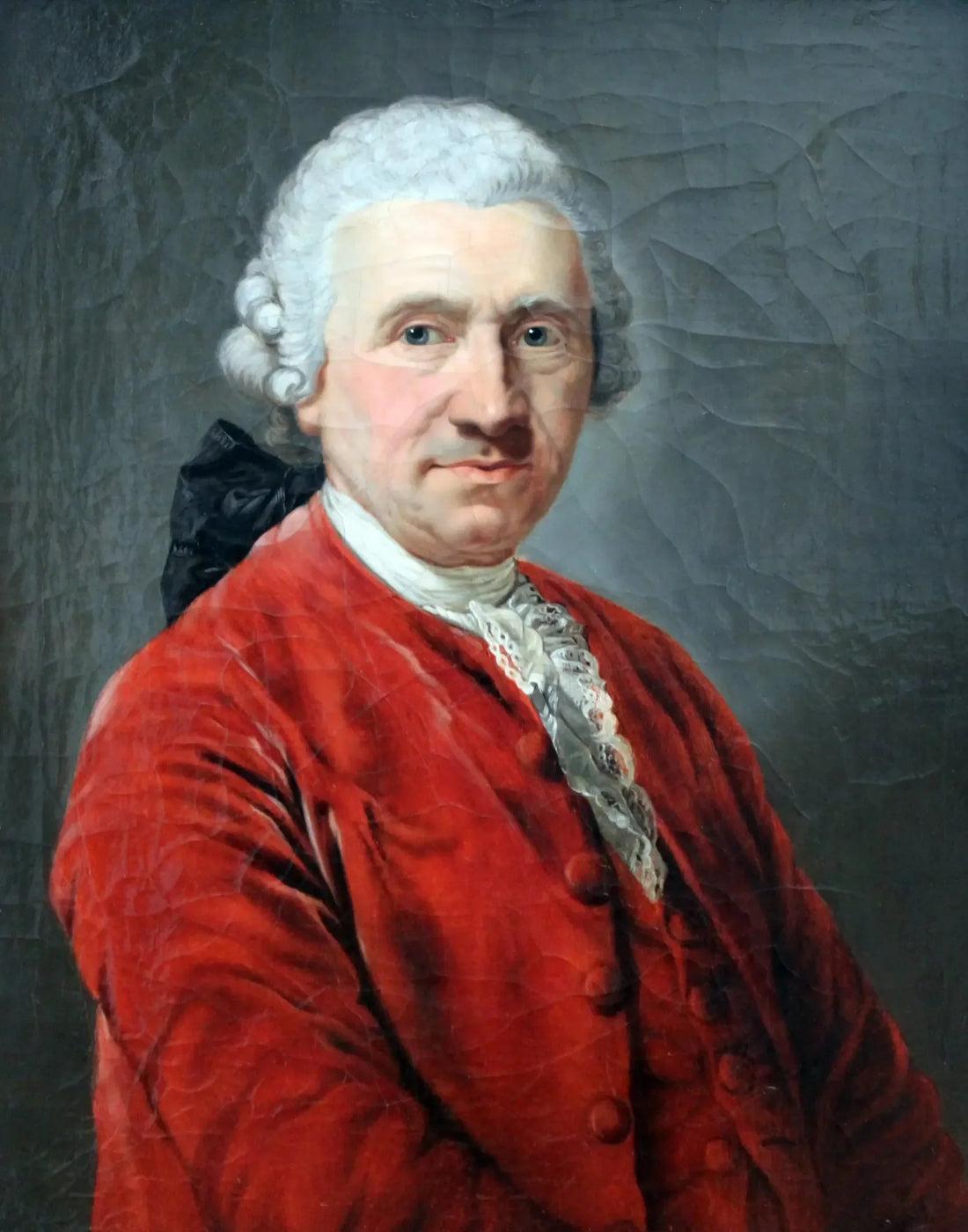 Retrato de Conrad Ekhof, encenador de teatro e historiador do teatro - Anton Graff