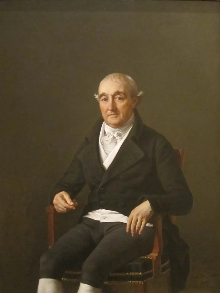 Retrato de Cooper Penrose - Jacques-Louis David