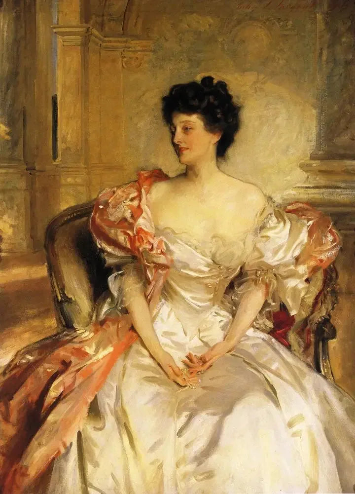 Retrato de Cora Elizabeth Smith Colgate Kennard, brevemente condessa de Strafford - John Singer Sargent