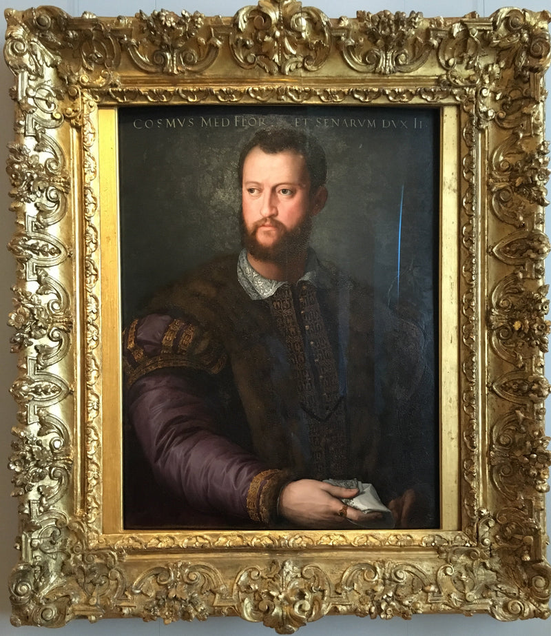 Retrato de Cosme I de Médici. - Bronzino