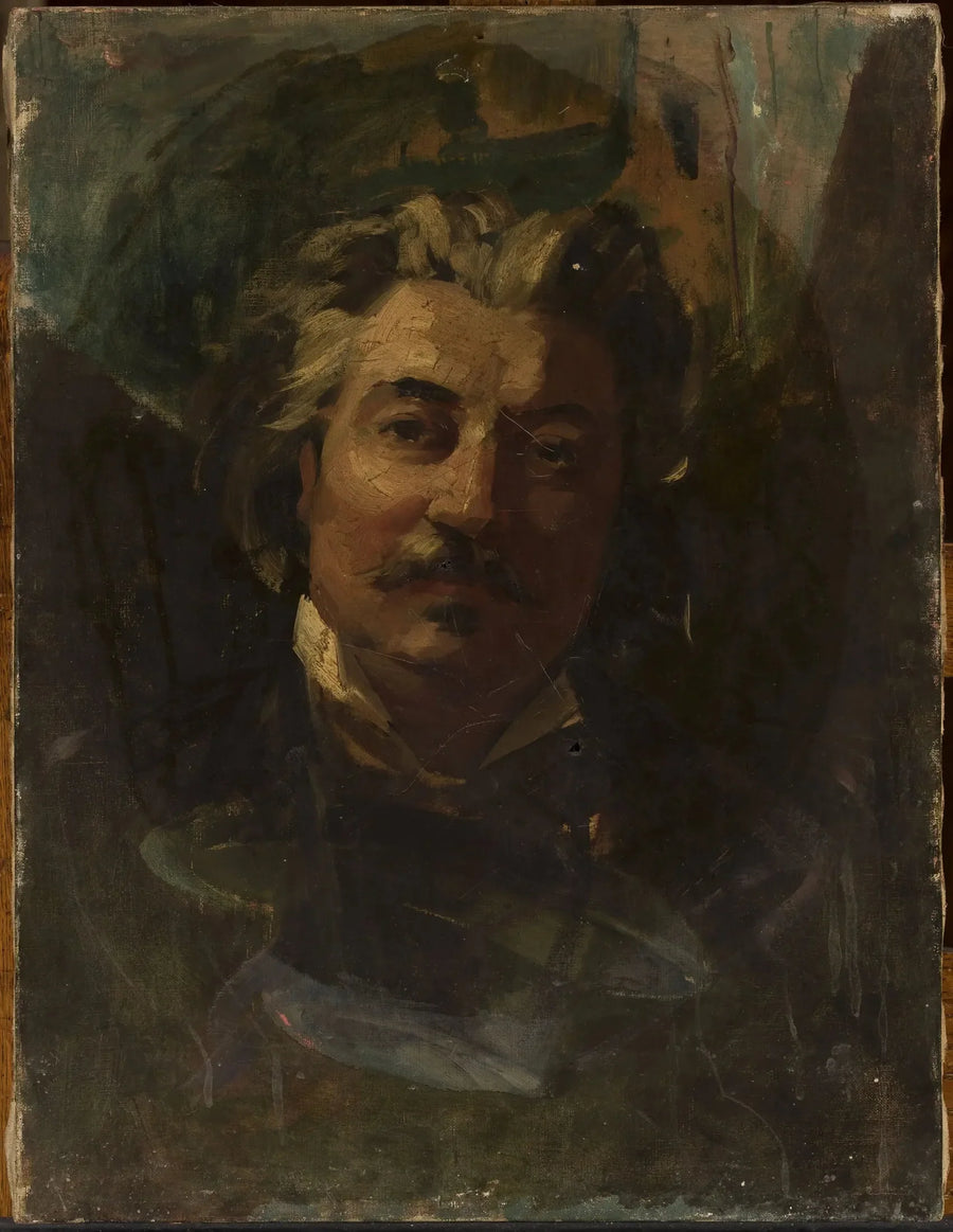 Retrato de Cyprien Godebski - Luis Ricardo Falero