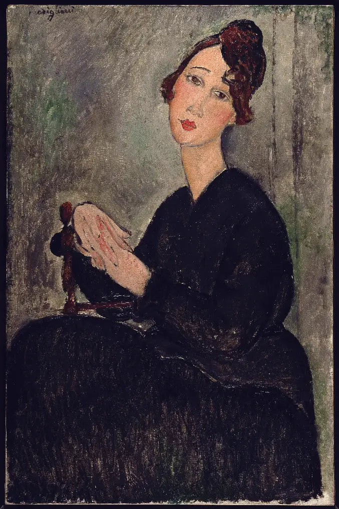 Retrato de Dédie - Amedeo Modigliani